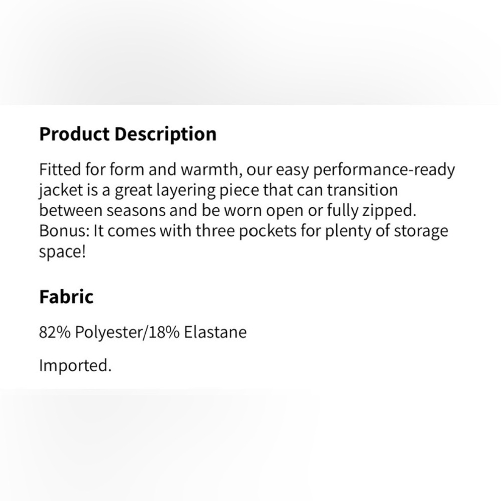 Fabletics Trinity Performance Jacket - Picture 6 of 9